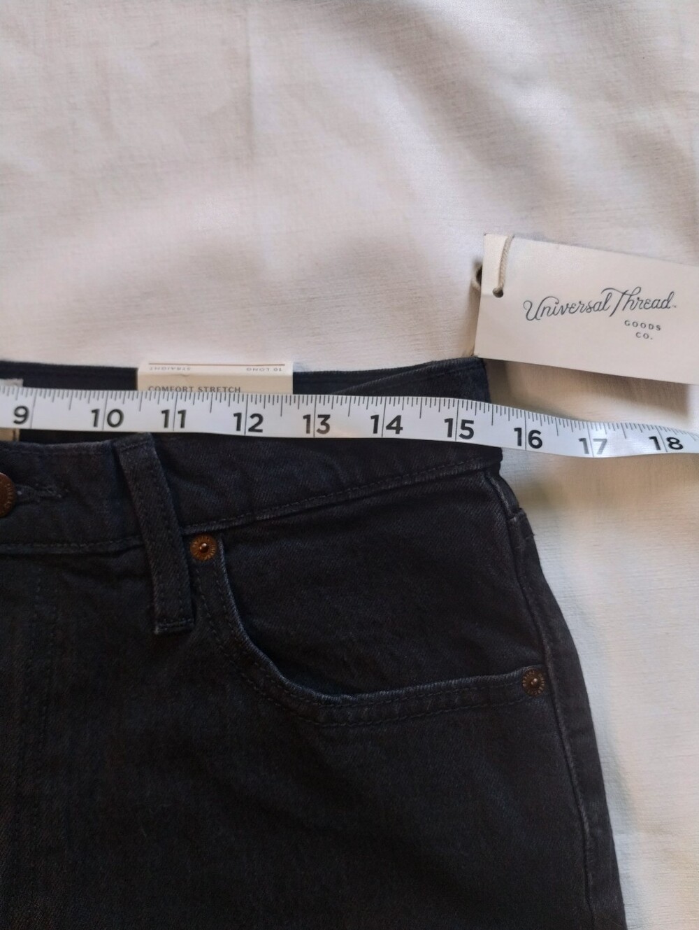 Universal Thread High Rise 90's Straight Jeans Leg - Picture 6 of 13